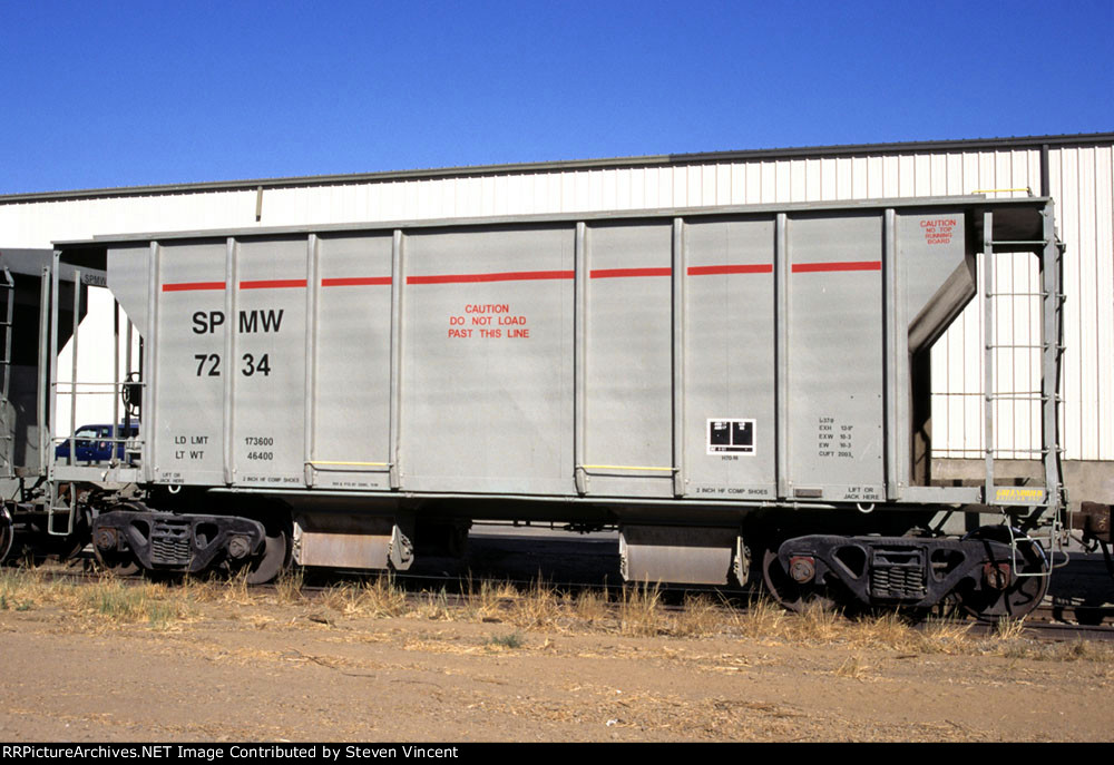 Southern Pacific ballast hopper SPMW #7234